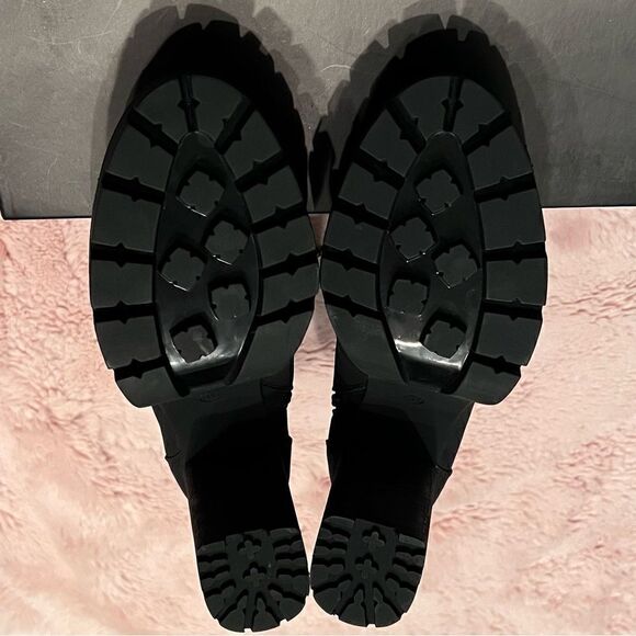 CHARLES BY CHARLES DAVID WEARY FAUX NUBUCK AND FAUX-FUR PLATFORM ANKLE BOOT - Picture 11 of 16